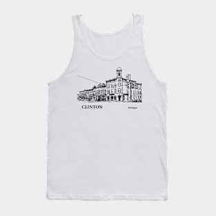 Clinton Michigan Tank Top